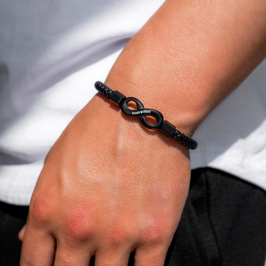 Graviertes Armband "Für meinen Mann"