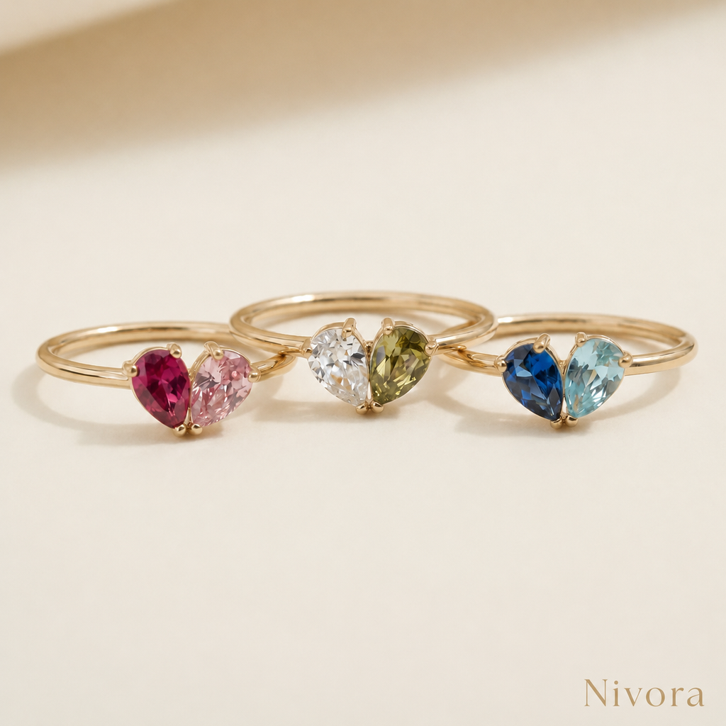 Nivora - Birthstone Ring