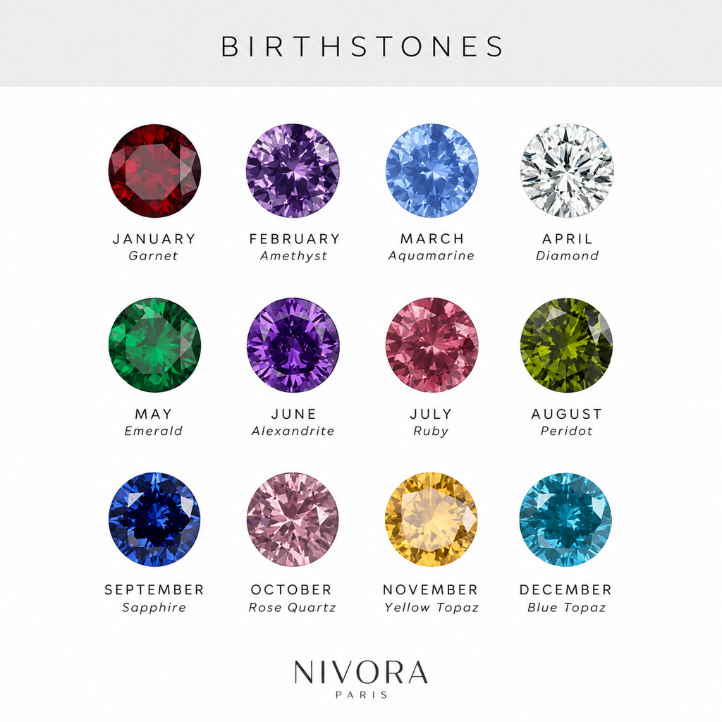 Nivora - Birthstone Ring
