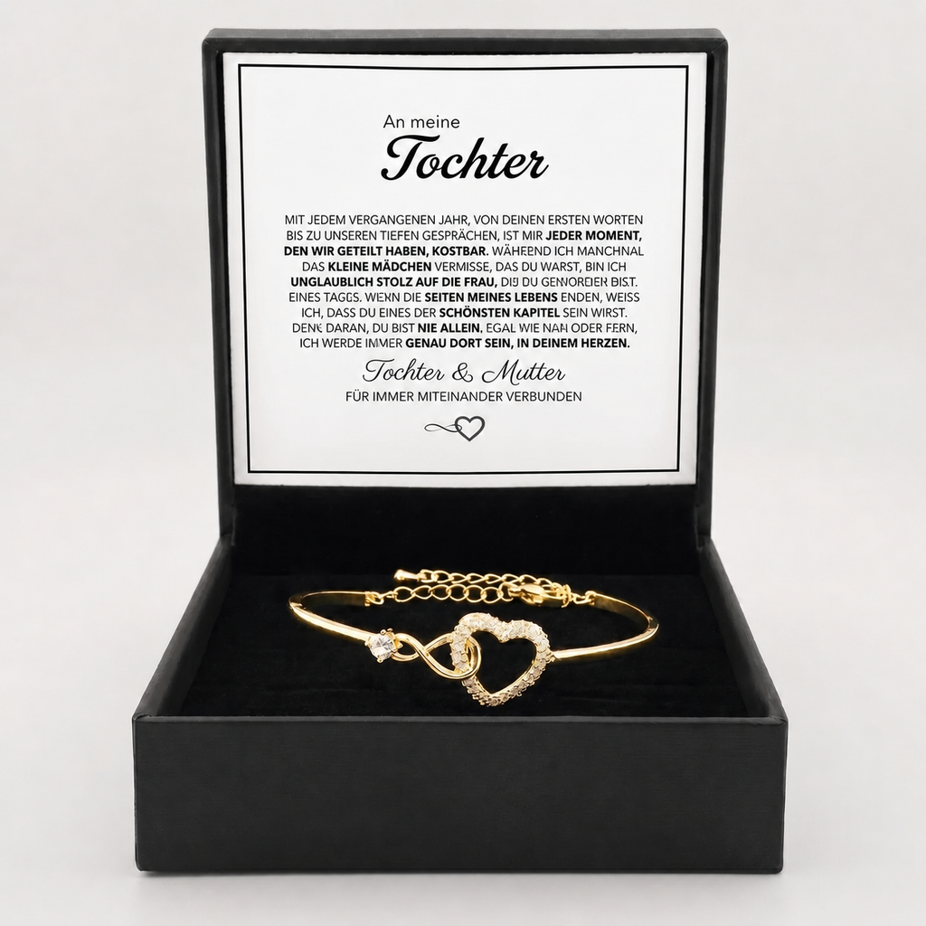 An meine Tochter – Armband Für immer verbunden