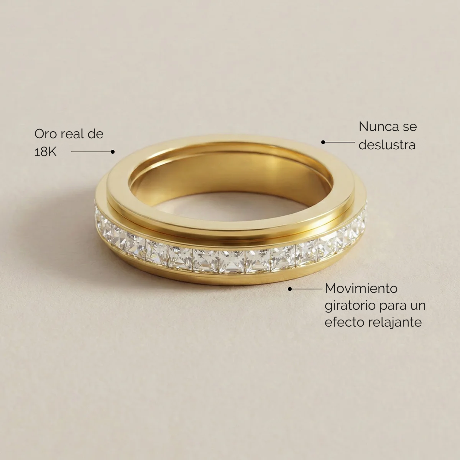 Nivora – Anillo Giratorio