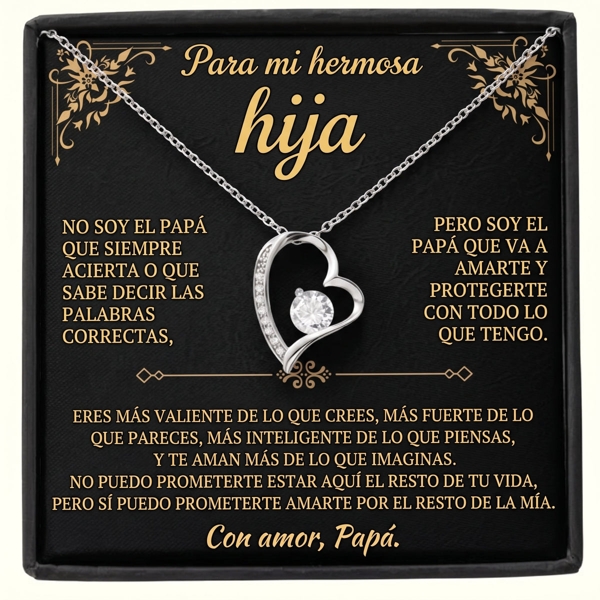 Para Mi Hija, Por Siempre en Mi Corazón