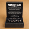 Infinity-Armband mit Gravur