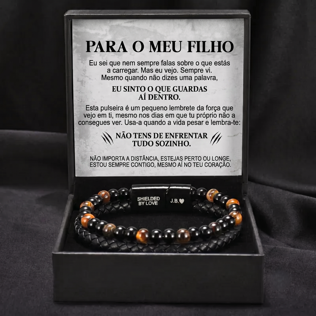 Pulseira Escudo para o Filho