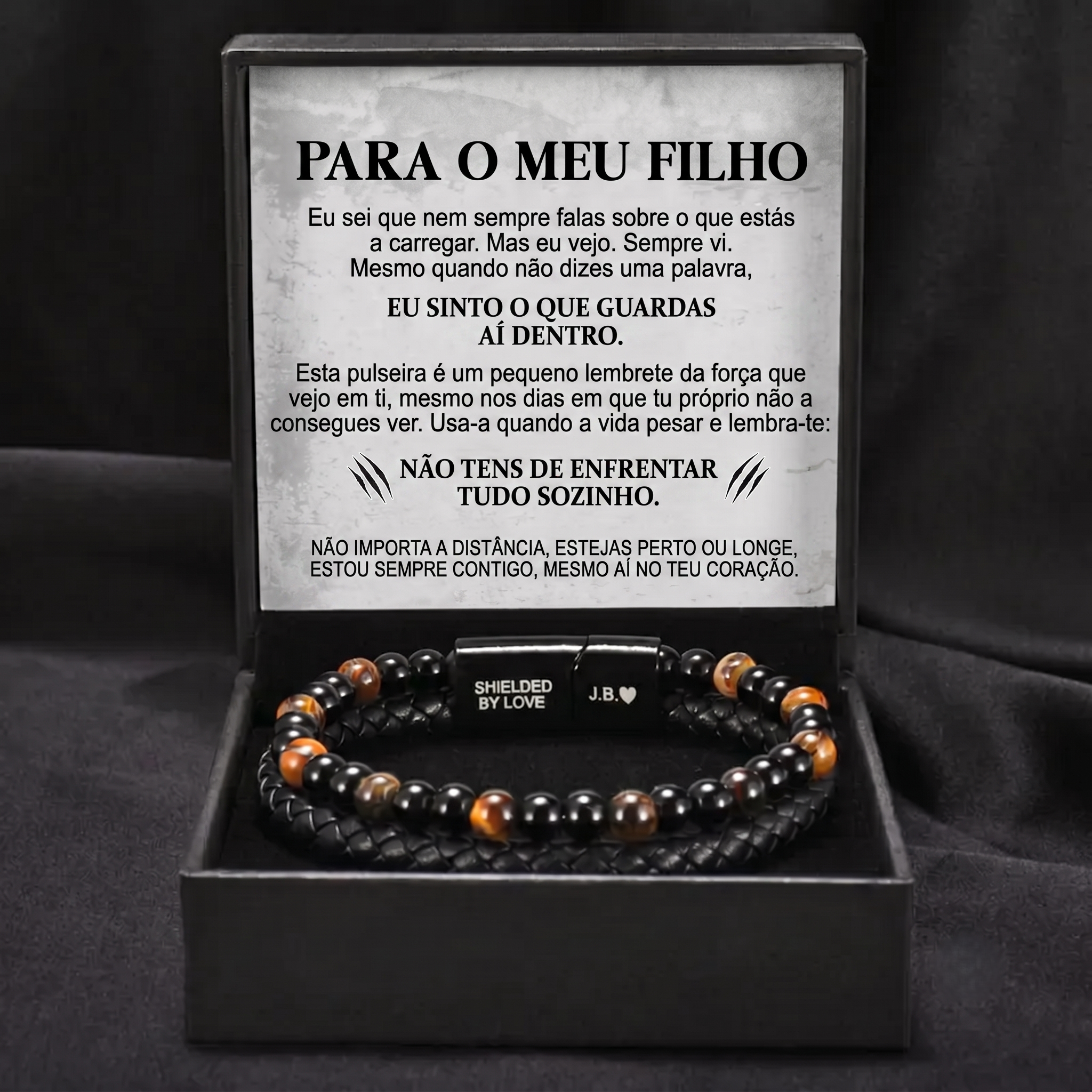 Pulseira Escudo para o Filho