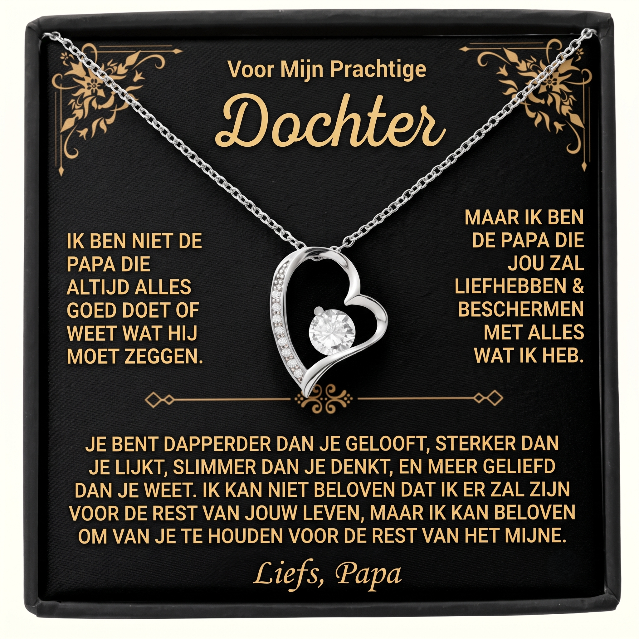 Voor mijn dochter, voor altijd in mijn hart