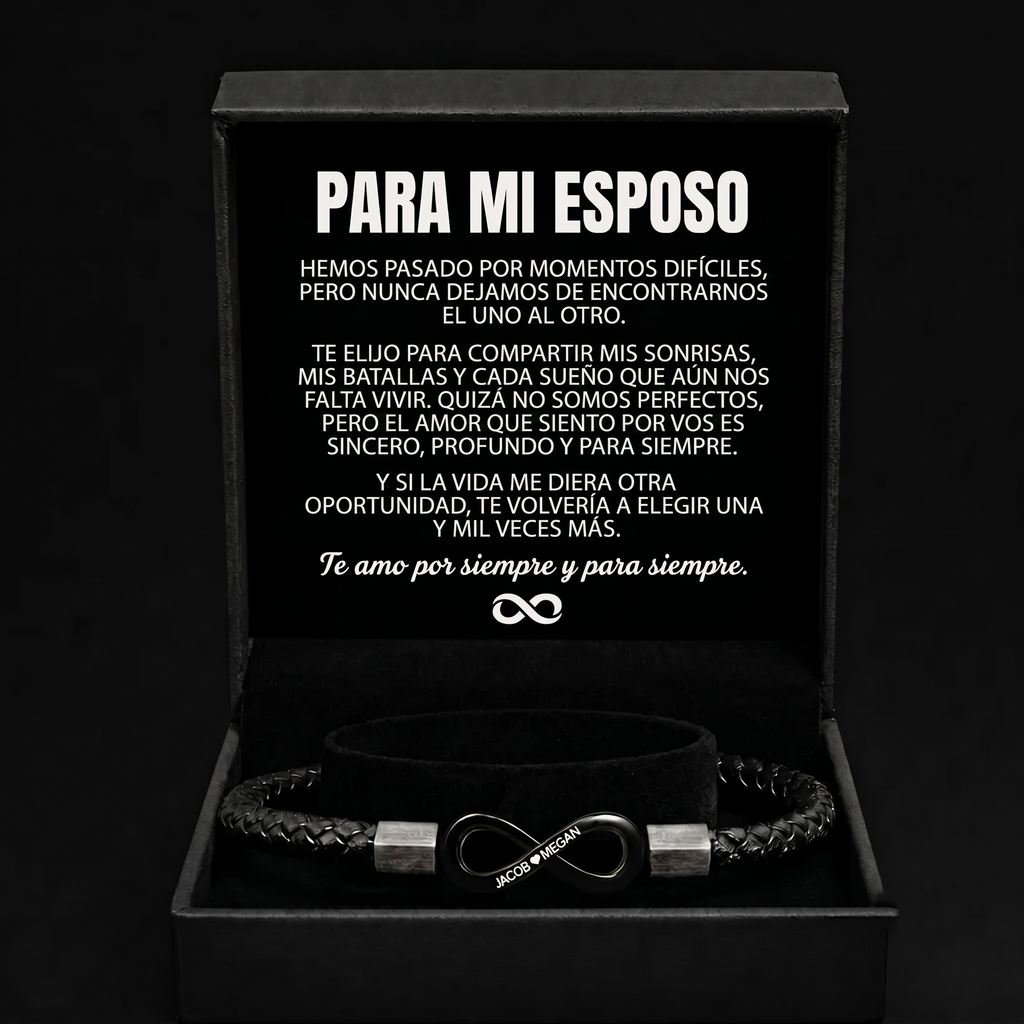 Pulsera Personalizada "Para Mi Esposo"