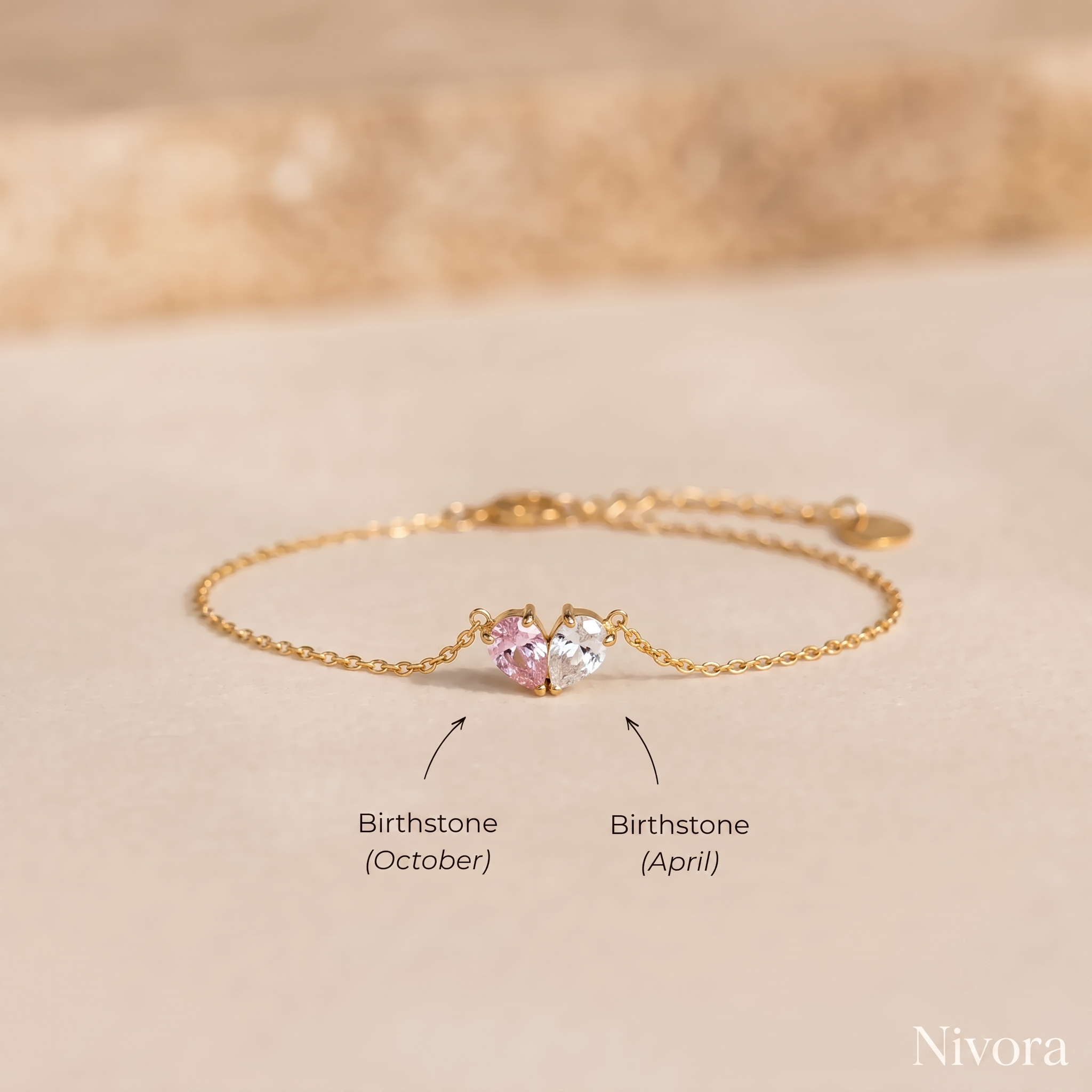 Nivora - Birthstone Bracelet