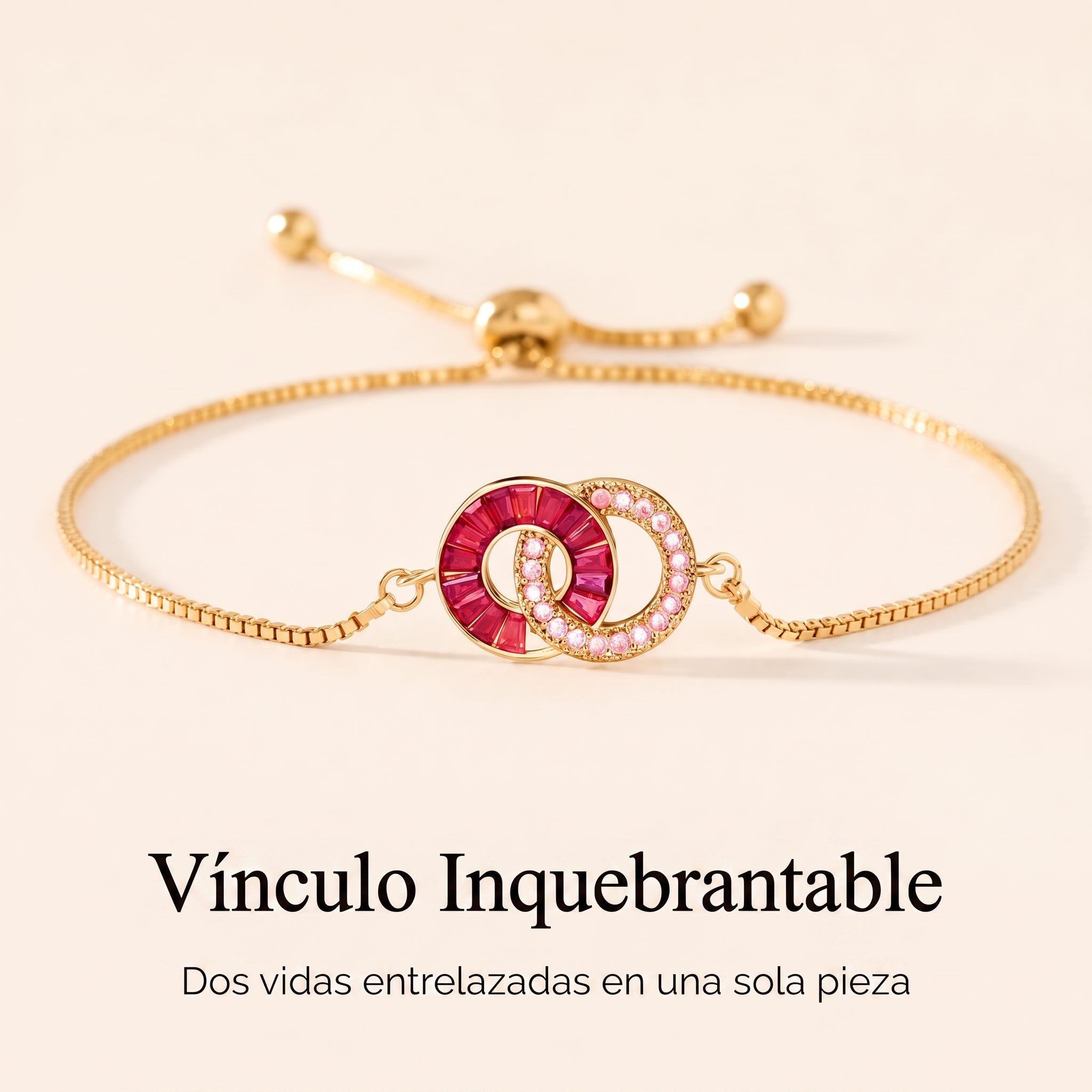 Pulsera de Piedras de Nacimiento Entrelazadas