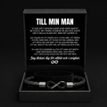 Personligt armband "Till min man"