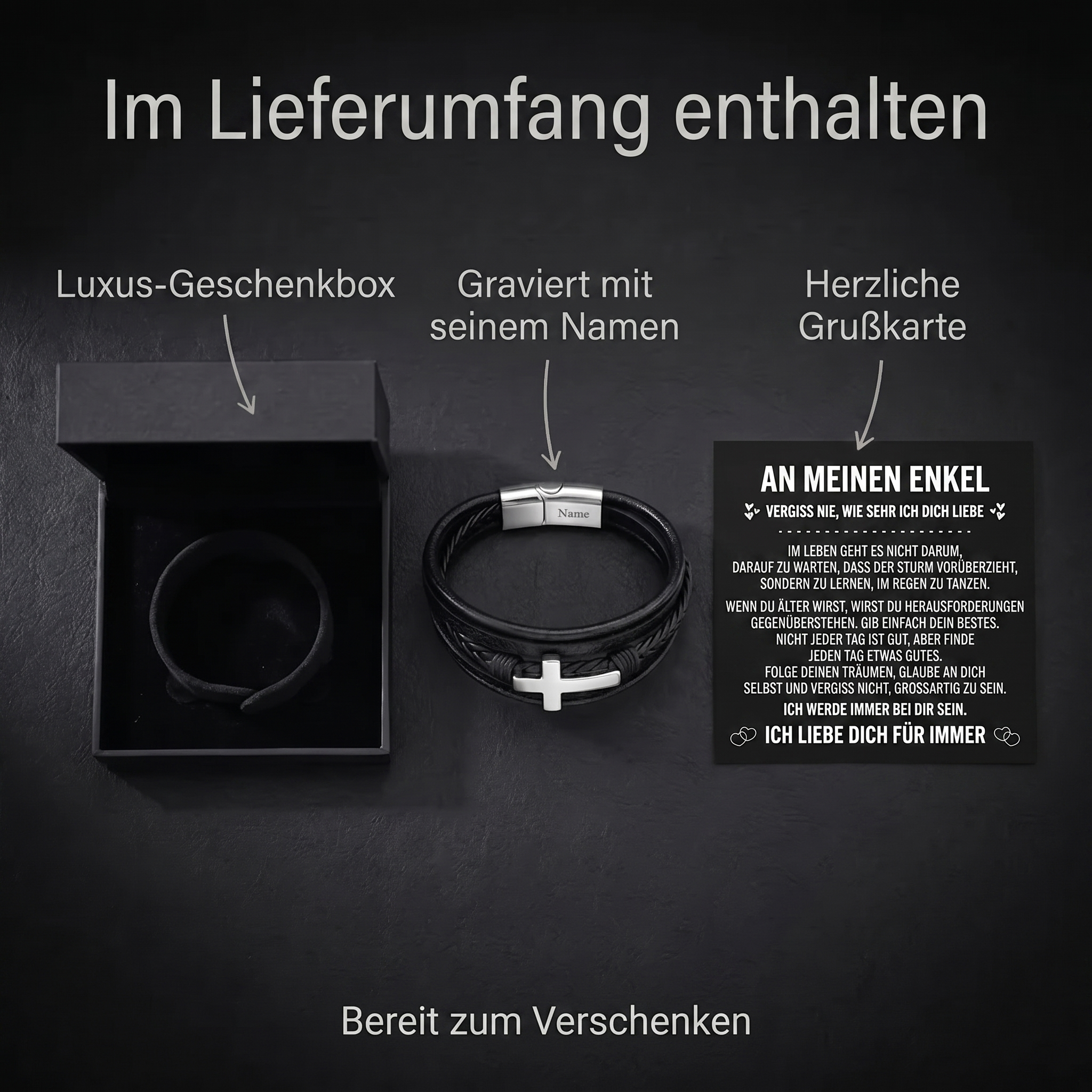 Ewiger Beschützer – Armband für deinen Enkel