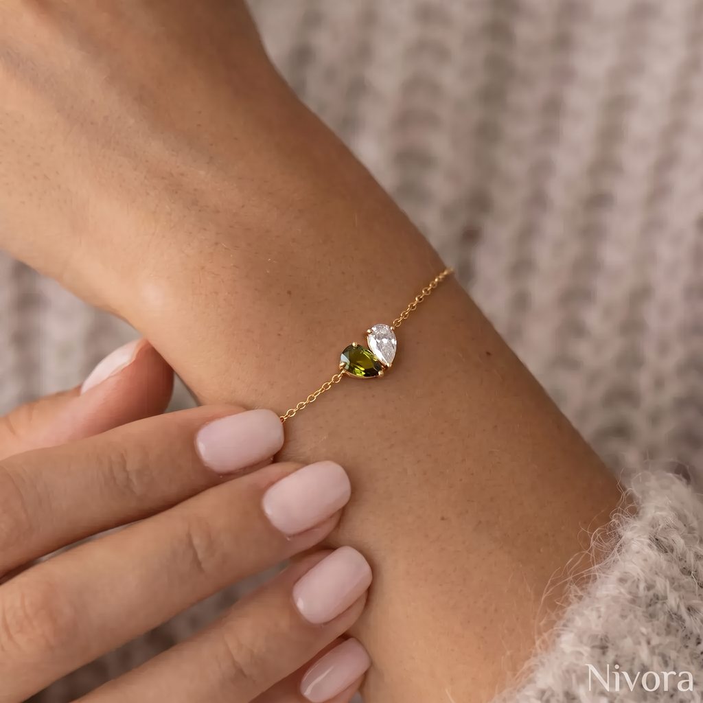 Nivora - Pulsera Piedra de Nacimiento
