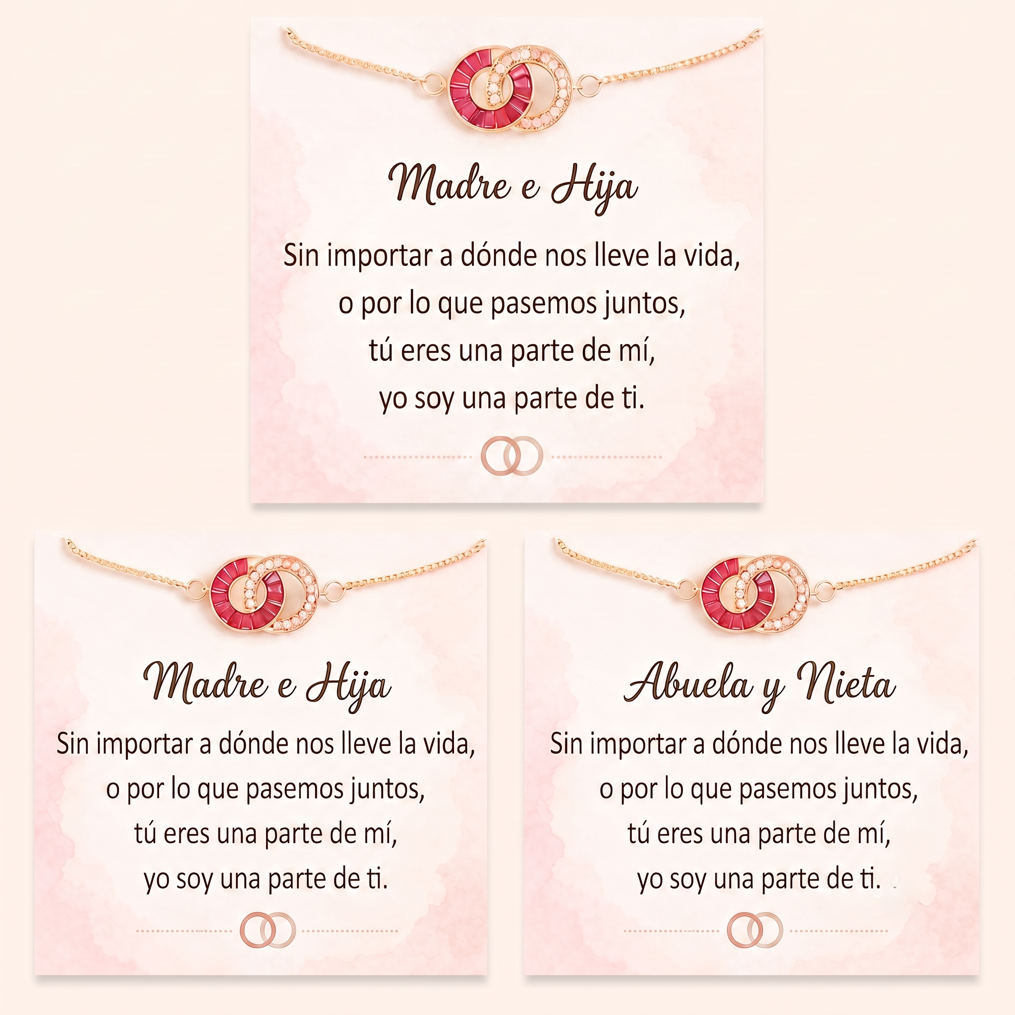 Pulsera de piedra natal "Vínculo Inquebrantable"