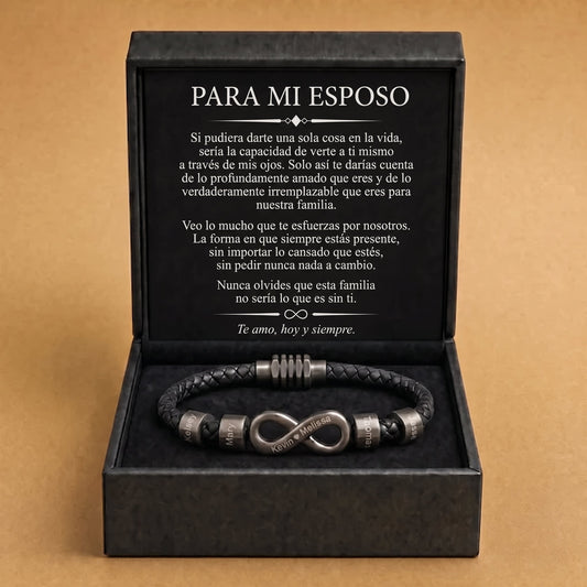 Pulsera Vínculo Infinito con Nombres