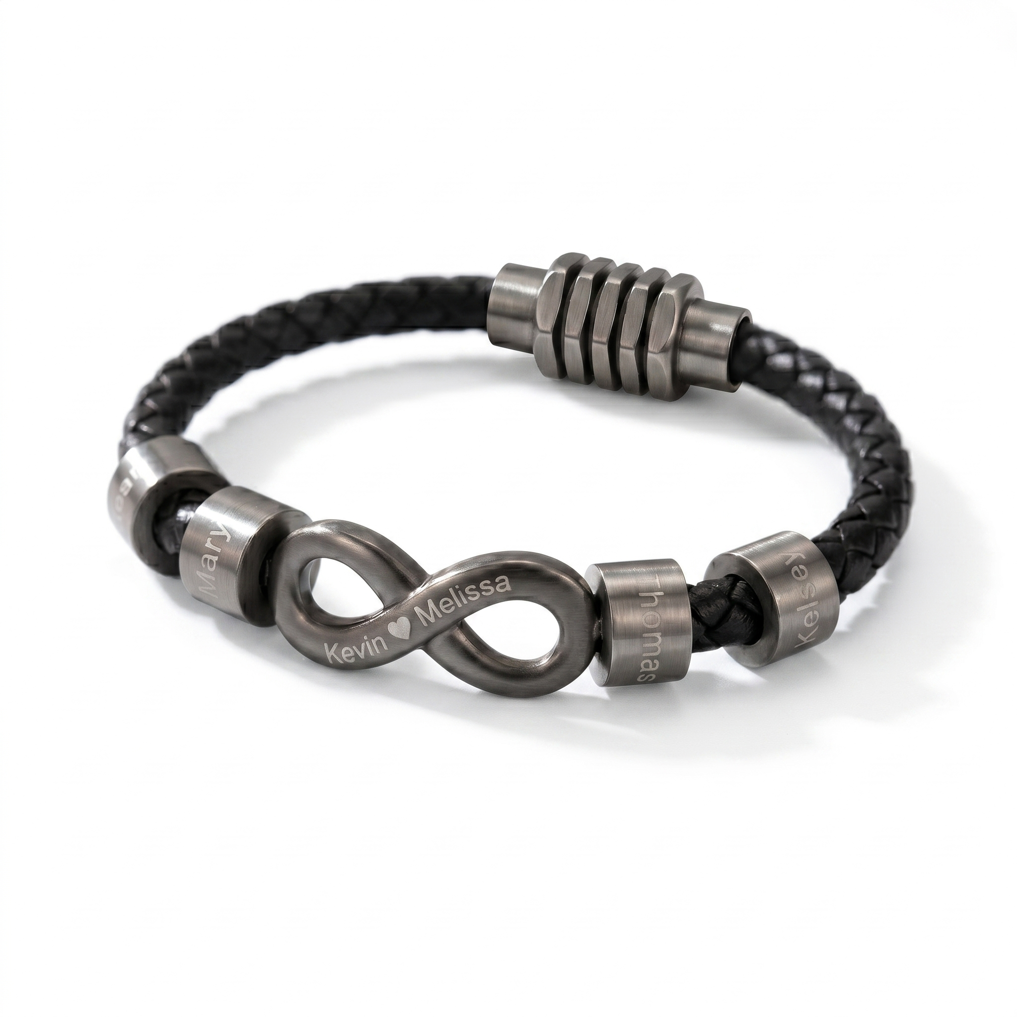 Armband met namen - oneindige band