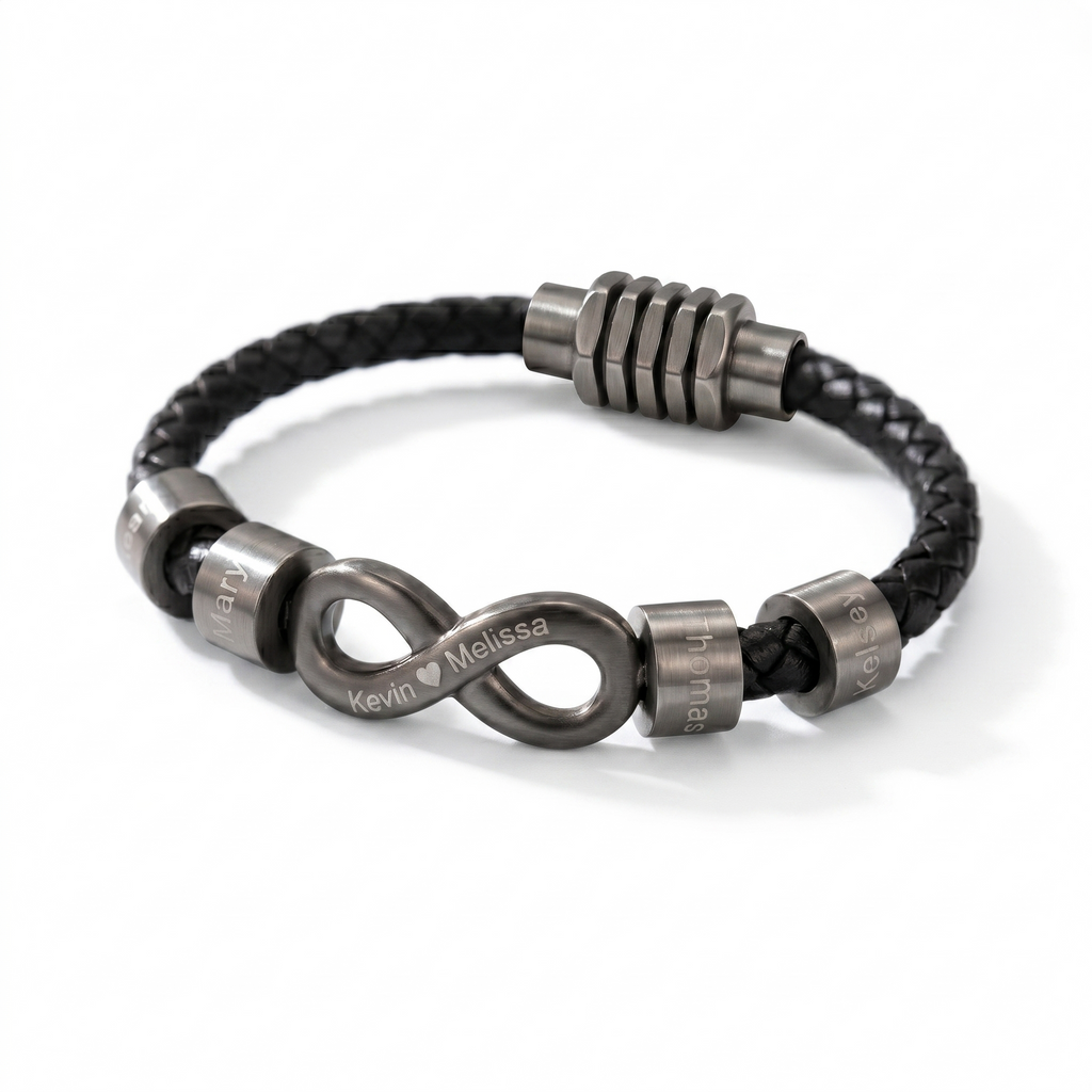 Pulsera Vínculo Infinito con Nombres