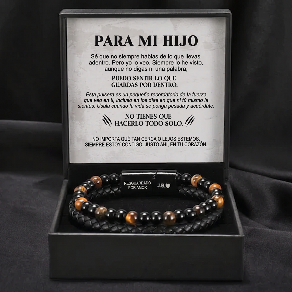 El Escudo de un Hijo – Pulsera Ojo de Tigre