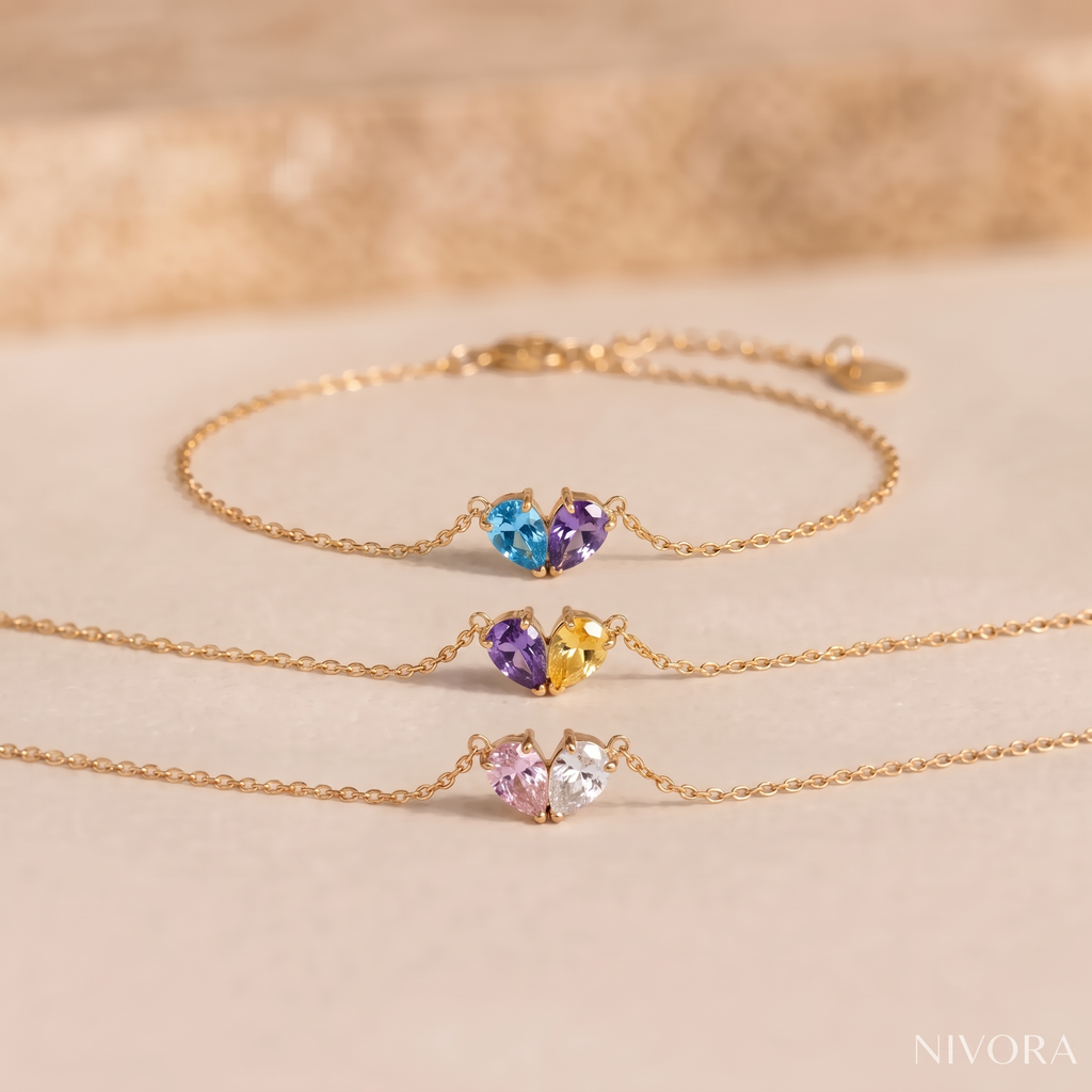 Nivora - Pulsera Piedra de Nacimiento
