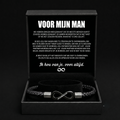 Gepersonaliseerde Armband "Voor Mijn Man"