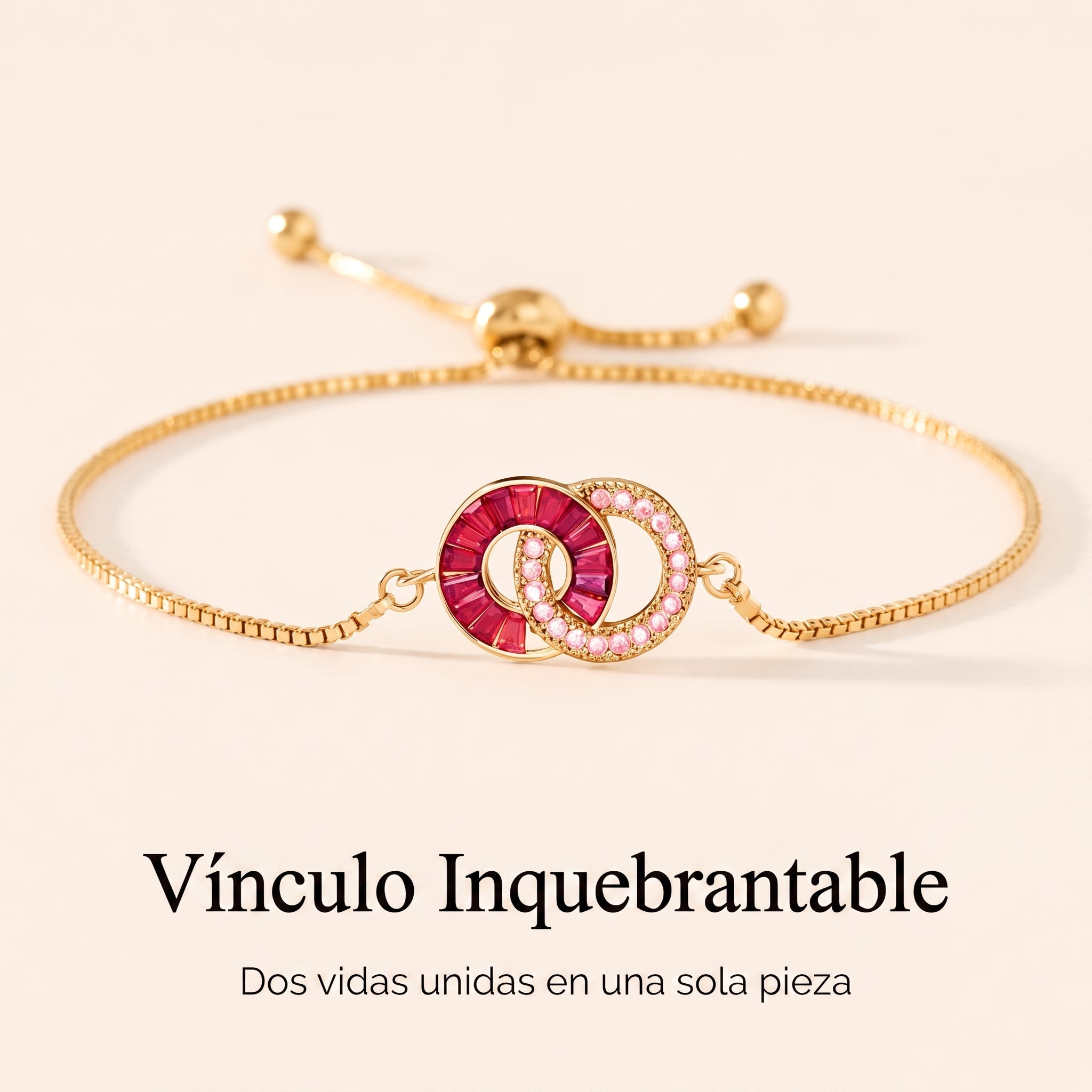 Pulsera de Piedras Natales Entrelazadas