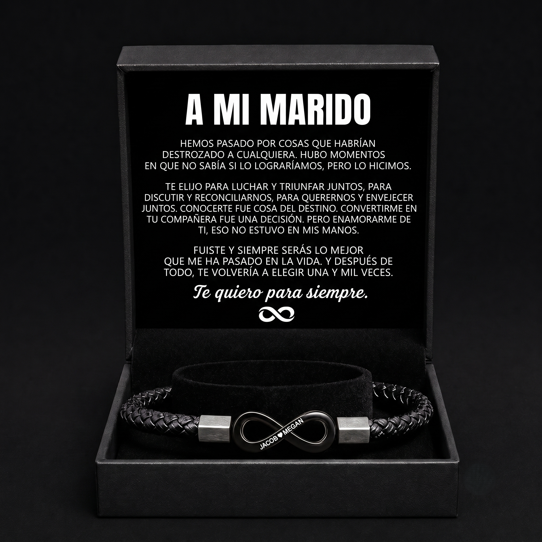 Pulsera personalizada «A mi marido»