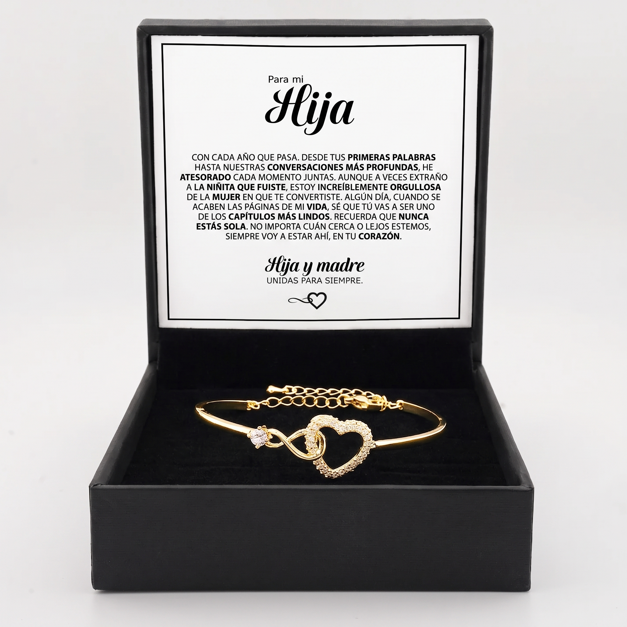 Pulsera "Para Mi Hija" — Conexión Eterna