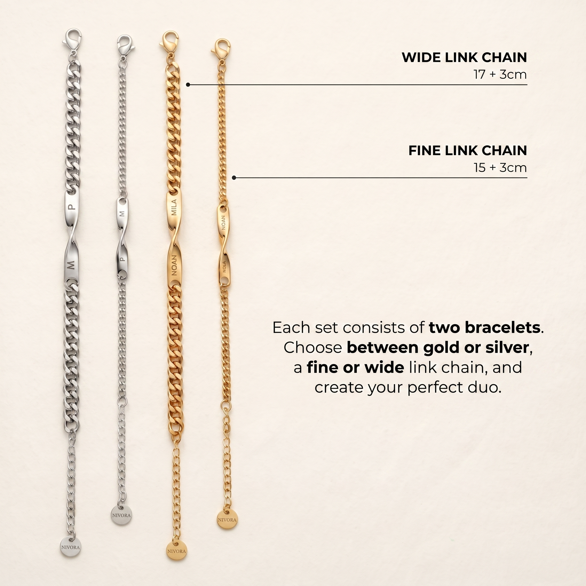 Nivora - Duo Bracelet