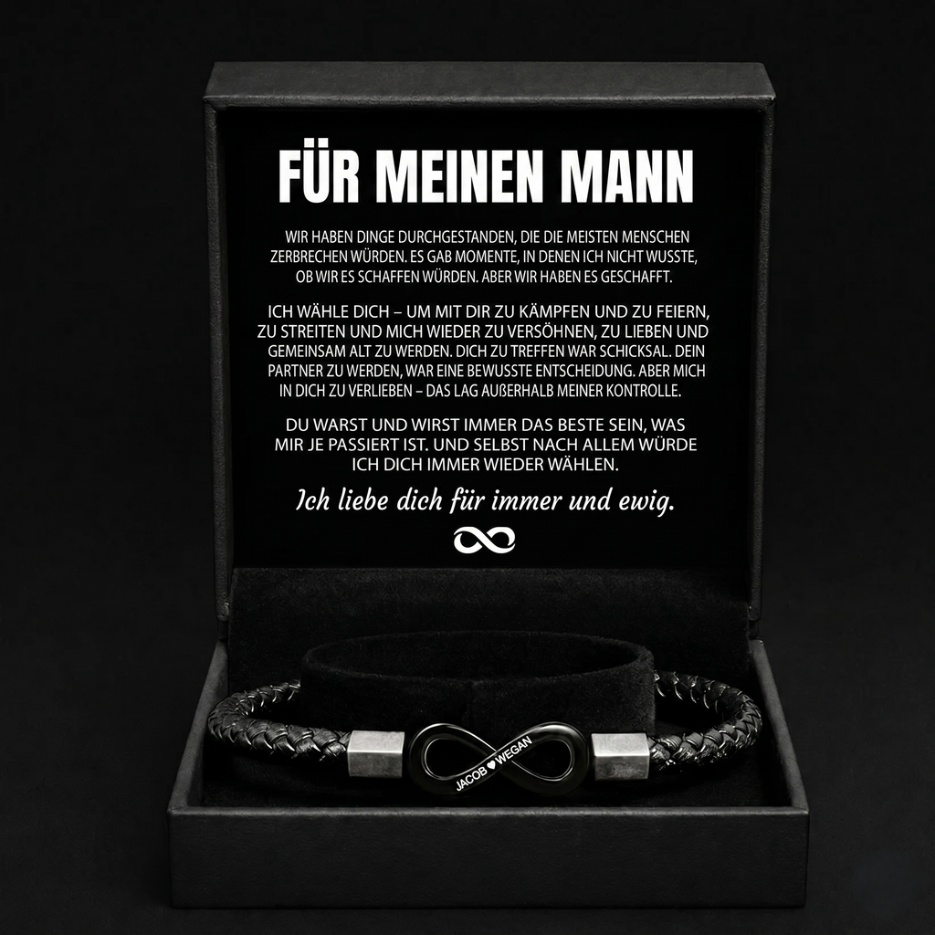 Personalisiertes Armband "FÜR MEINEN MANN"