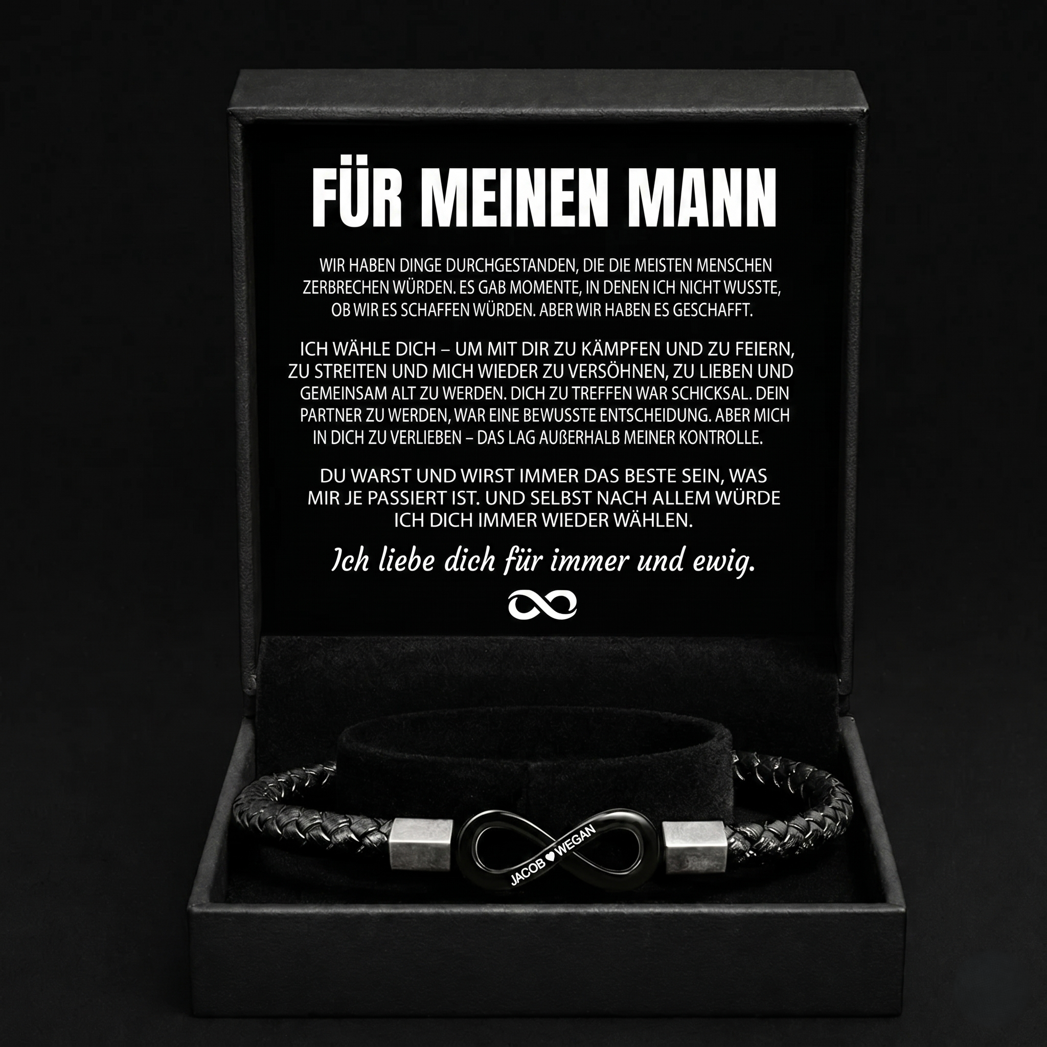 Personalisiertes Armband "FÜR MEINEN MANN"