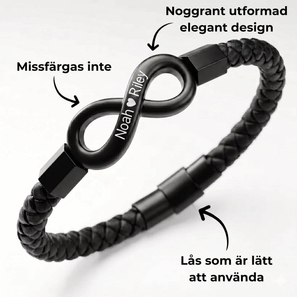 Personligt armband "Till min man"