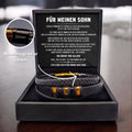Für meinen Sohn – Armband „Nie allein"