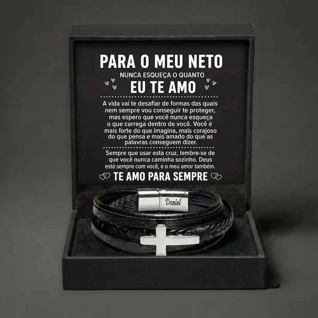 Guardião Eterno – Pulseira para o seu Neto