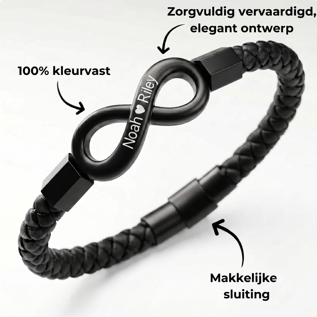 Gepersonaliseerde Armband "Voor Mijn Man"