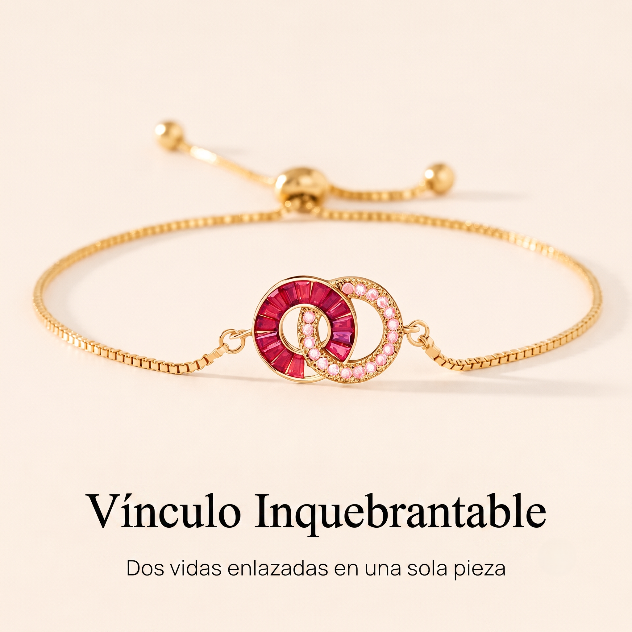 Pulsera de Piedras de Nacimiento Enlazadas