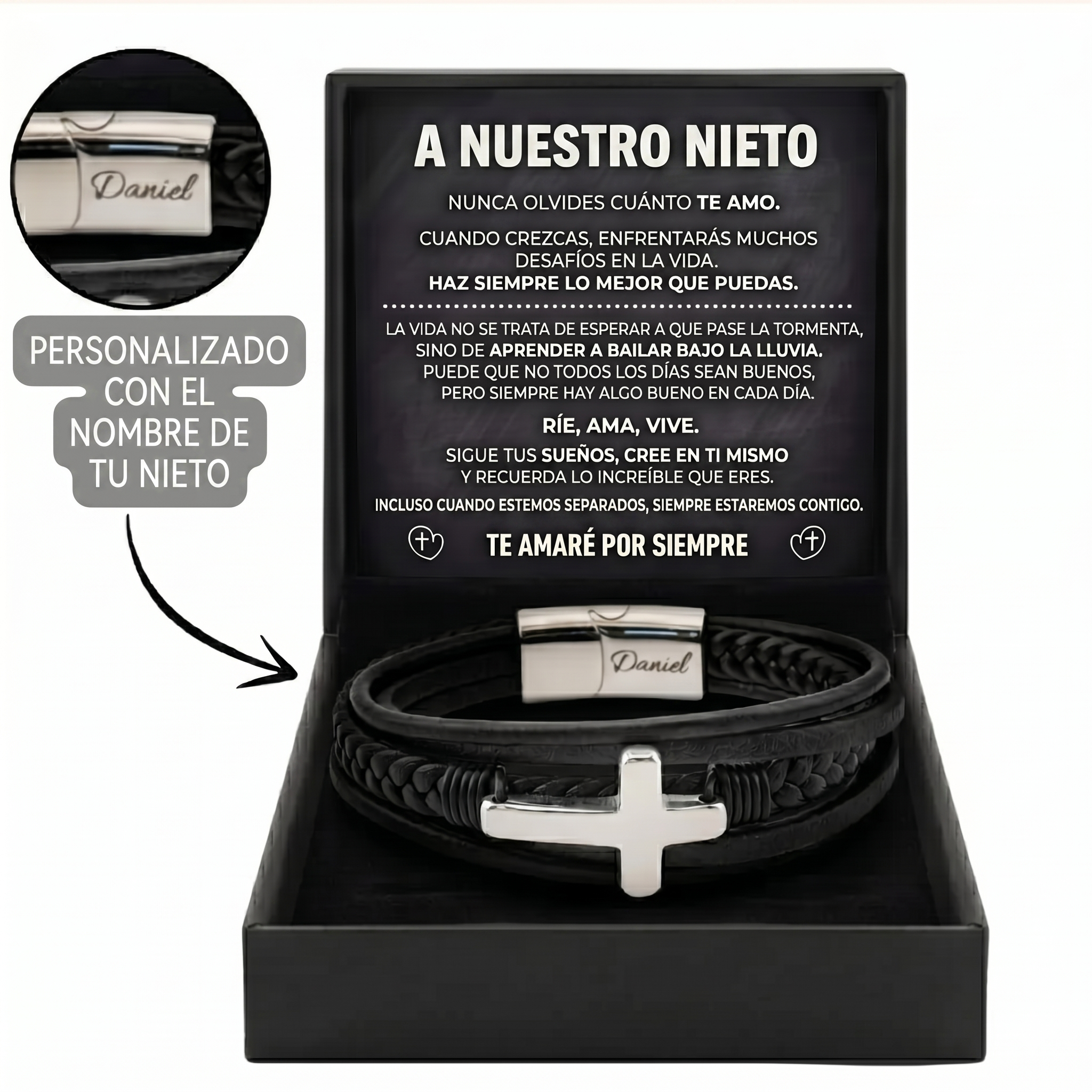 Guardián Eterno – Pulsera para mi Nieto