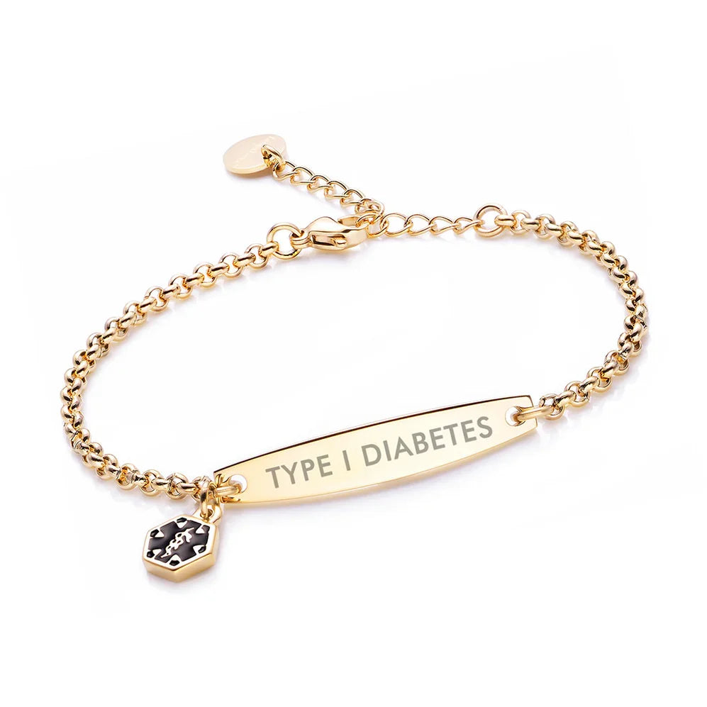 Diabetes alarmarmband