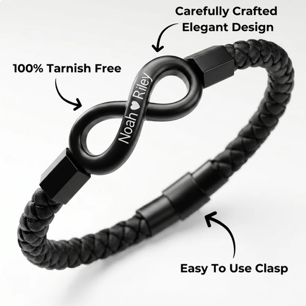 "To My Husband" Personalized Bracelet