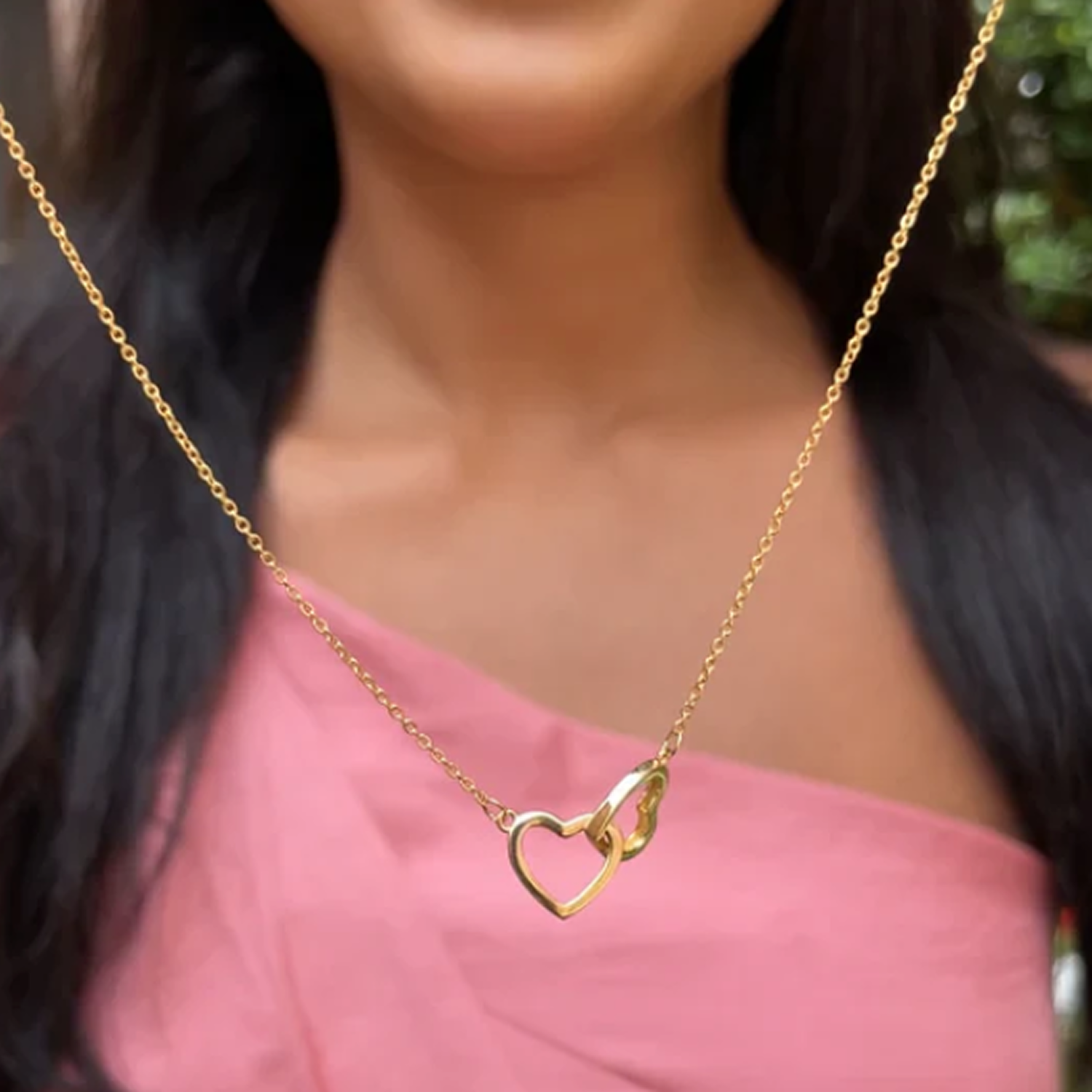 Engraved Heart Necklace in Real Rose Bear Giftbox