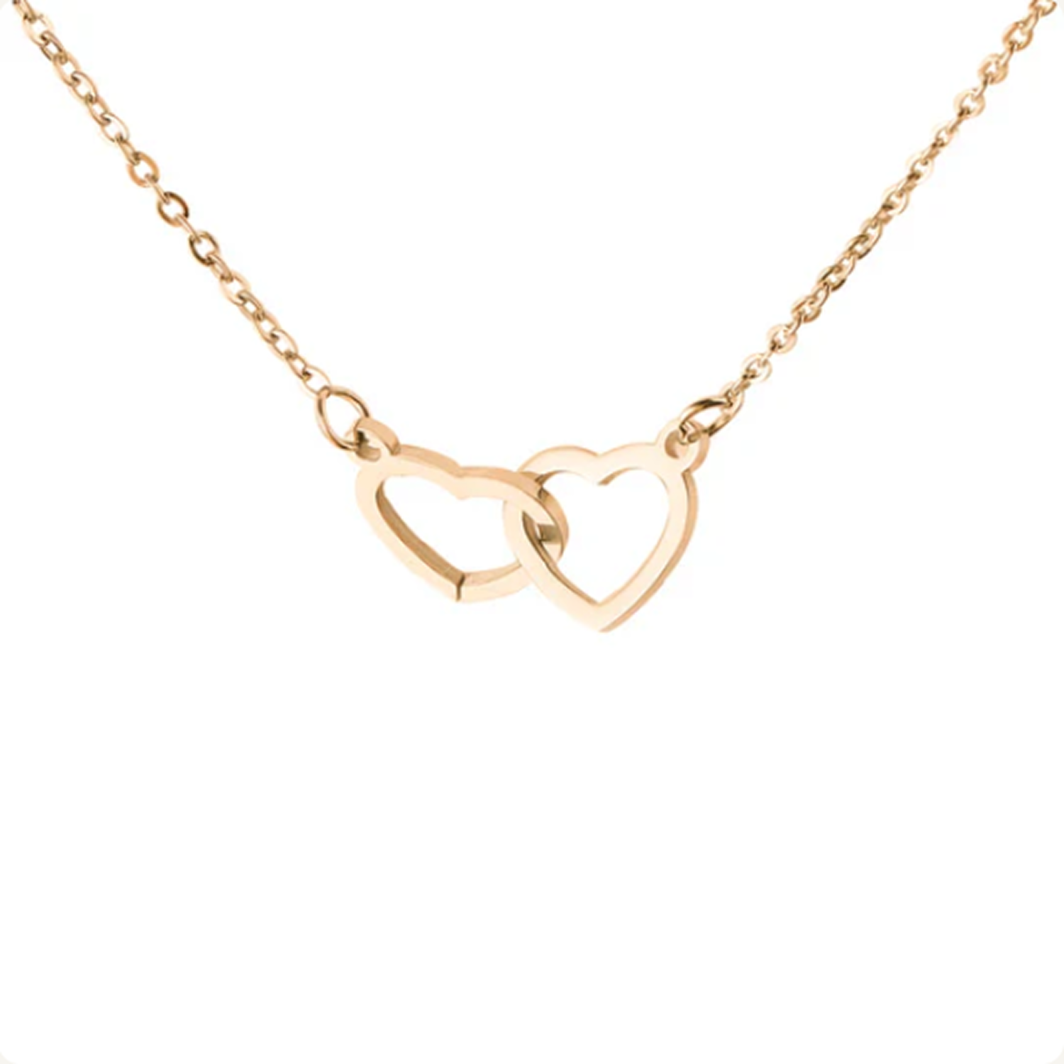 Engraved Heart Necklace in Real Rose Bear Giftbox