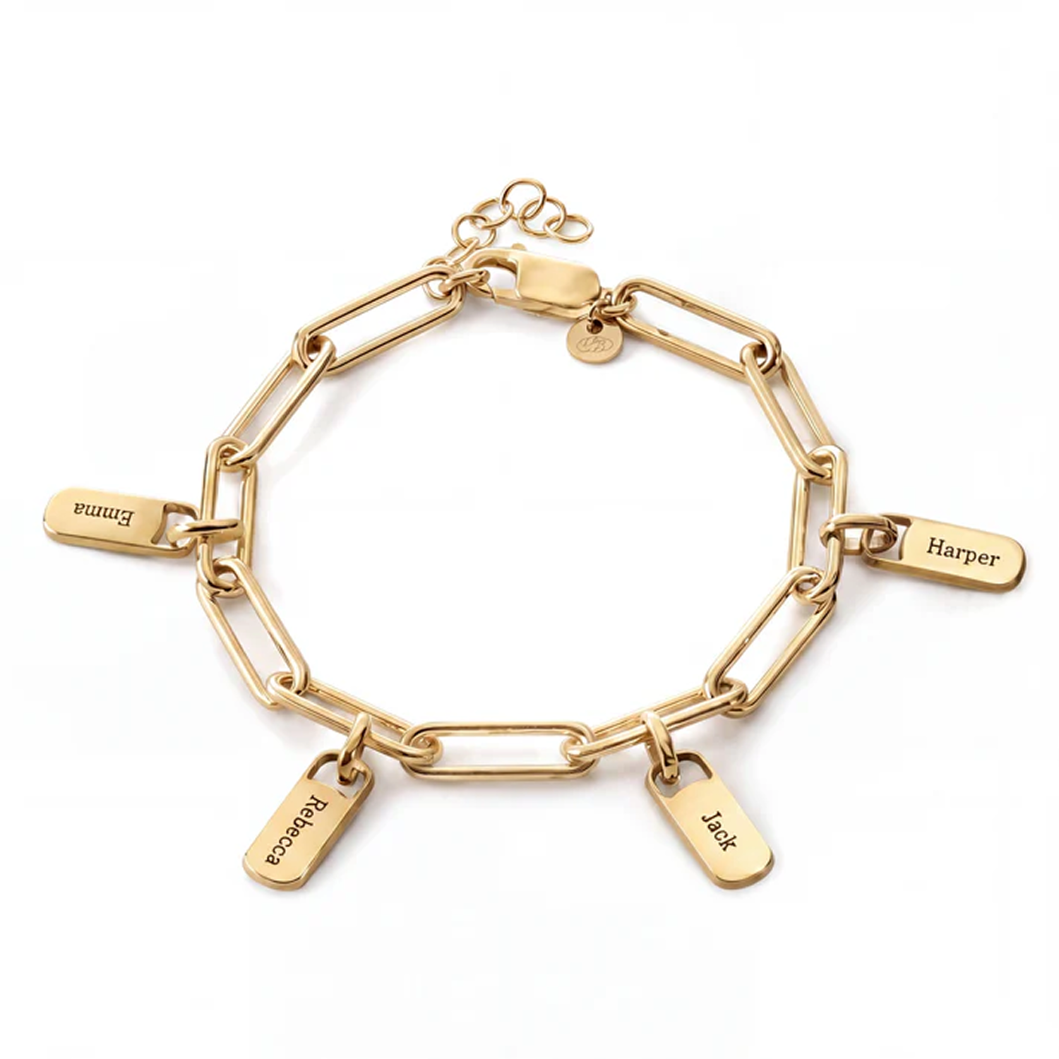 Custom Engraved Tag Bracelet