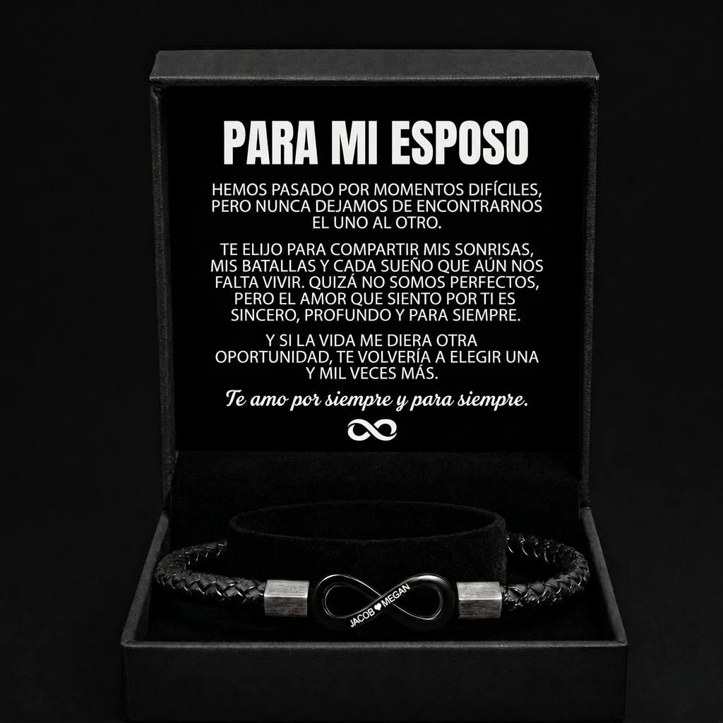 Pulsera Personalizada "Para Mi Marido"