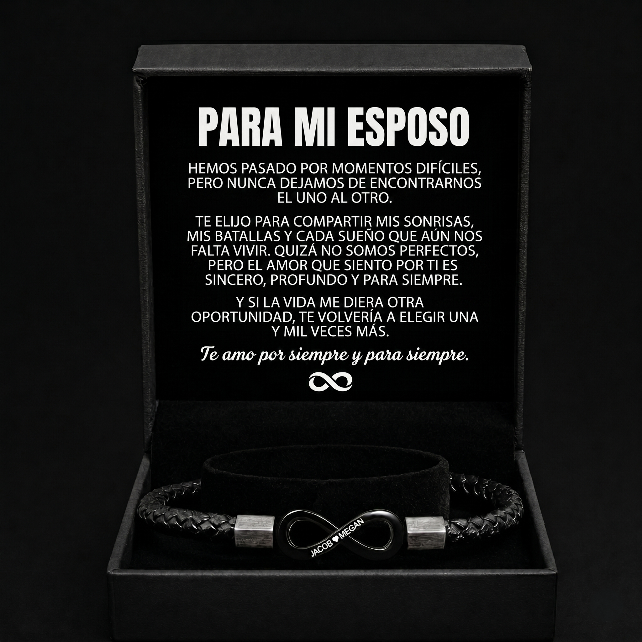 Pulsera Personalizada "Para Mi Marido"