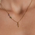 Faith & Birthstone Keepsake Necklace