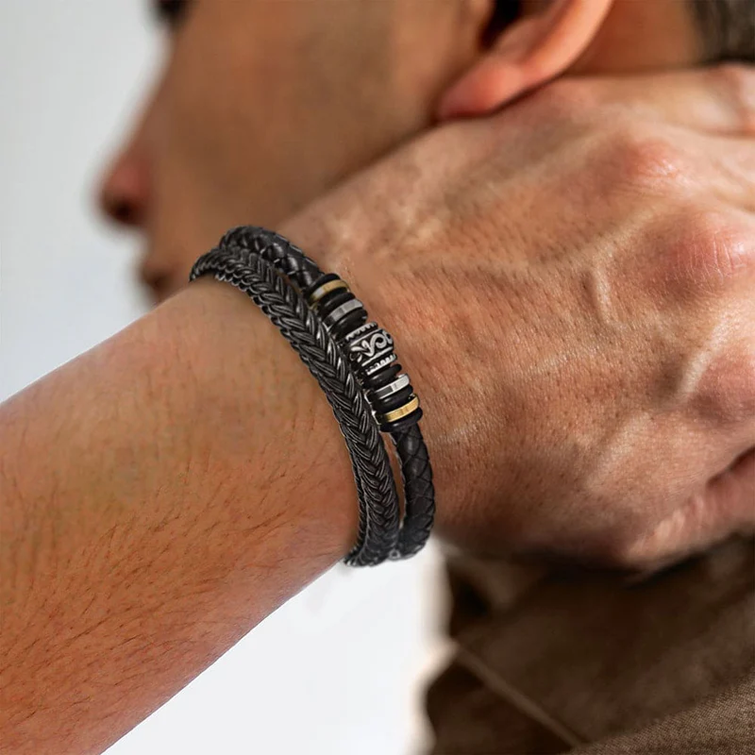 Armband mit Gravur „Für meinen Enkel“