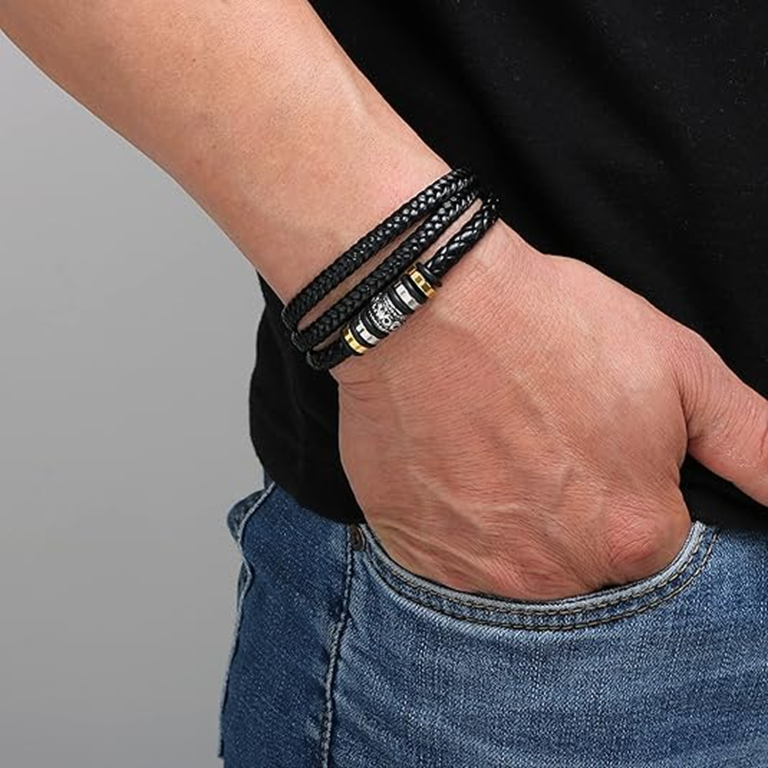 Armband mit Gravur „Für meinen Enkel“