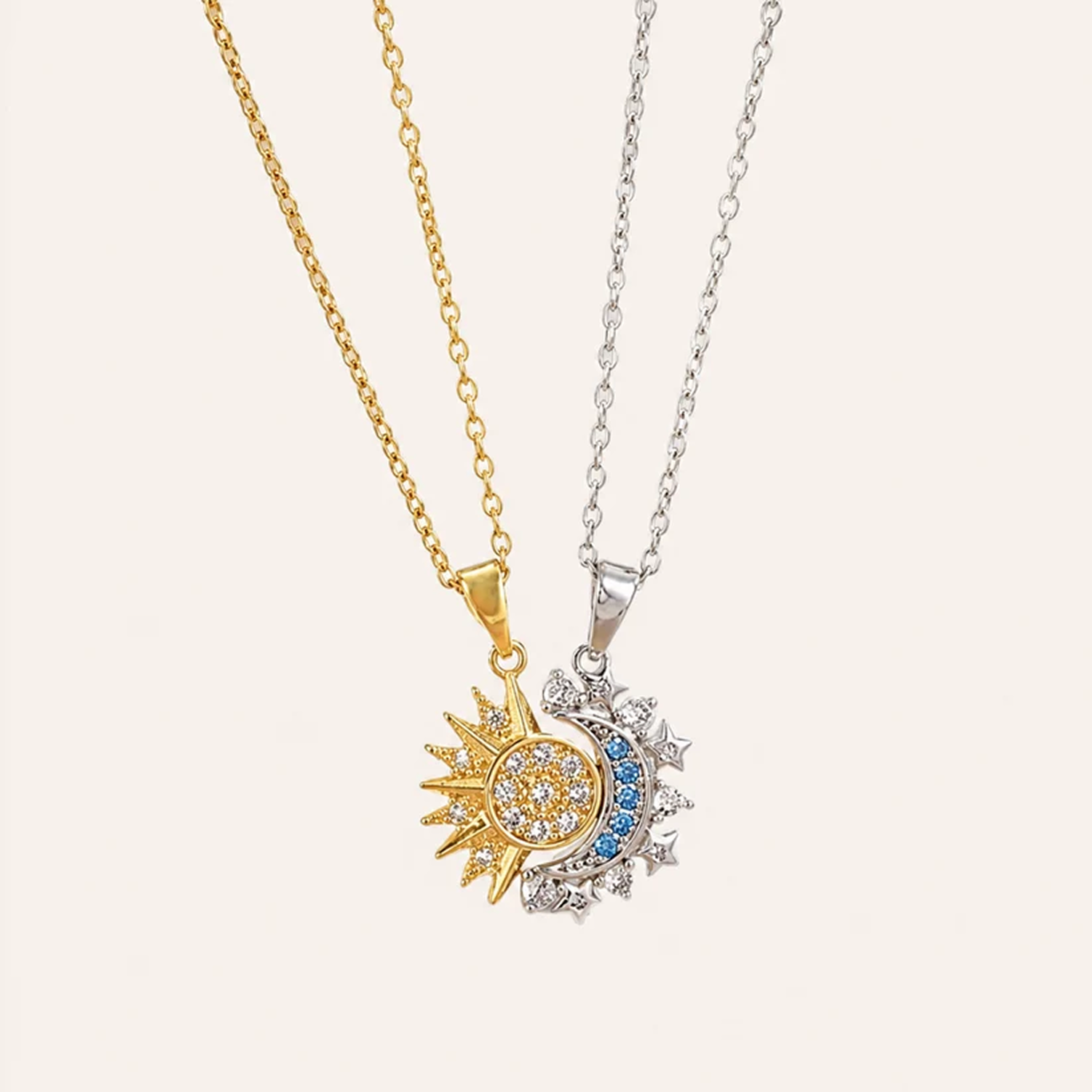 Sun and Moon Necklace