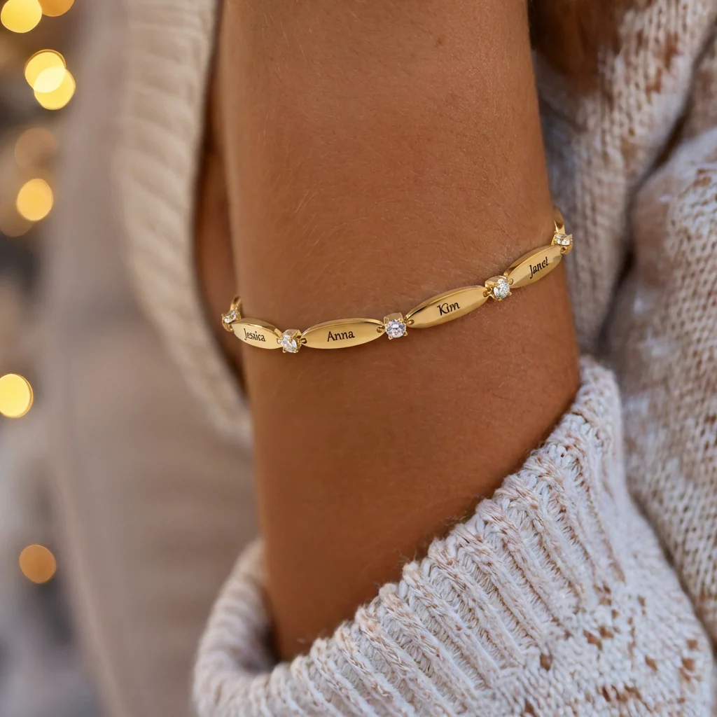 Pulsera Grabada Personalizada
