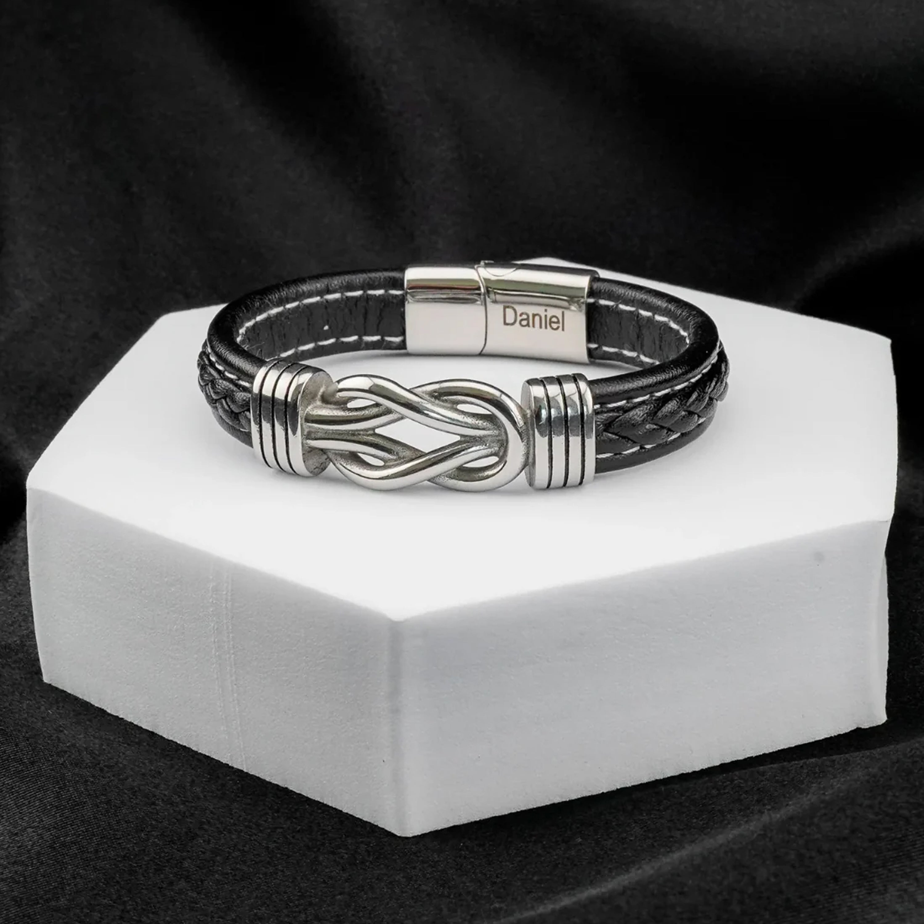 „Für meinen Sohn“ graviertes Armband